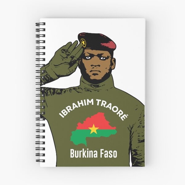 Item preview, Ibrahim Traoré Burkina Faso designed and sold by Wolagno.