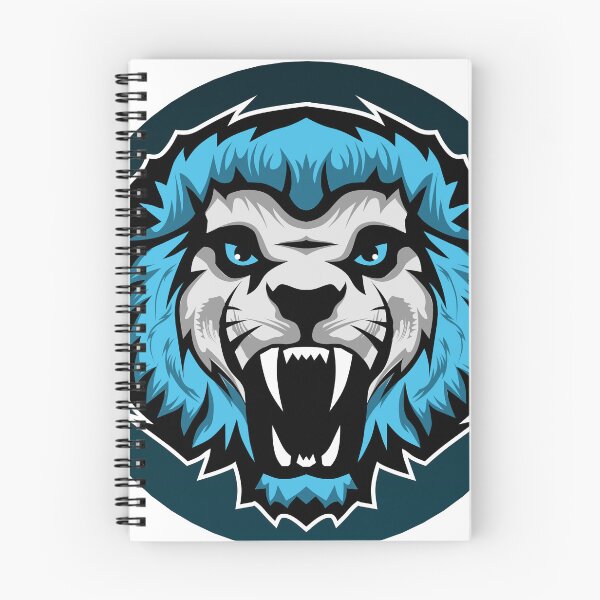 Item preview, lion head logo roars fierce circle designed and sold by Achille3777.