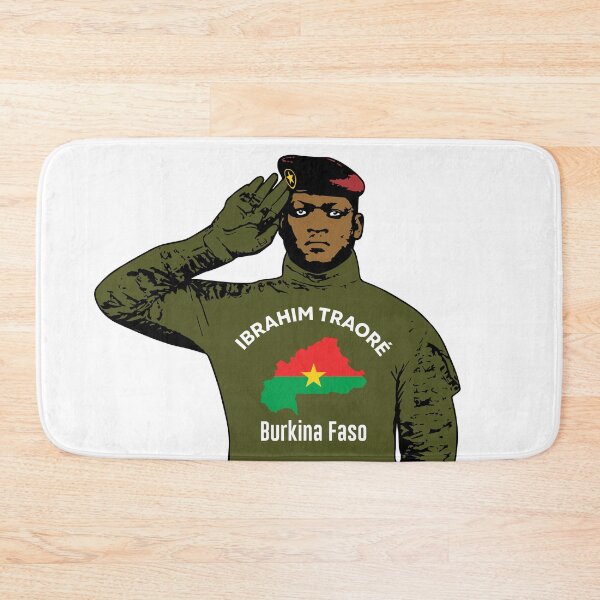 Item preview, Ibrahim Traoré Burkina Faso designed and sold by Wolagno.