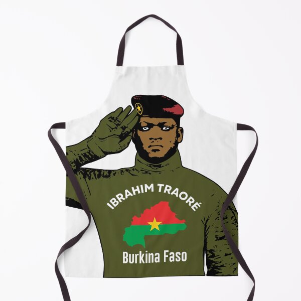 Item preview, Ibrahim Traoré Burkina Faso designed and sold by Wolagno.