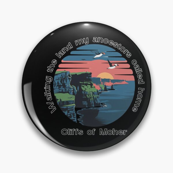 Item preview, Ancestral Walk: Cliffs of Moher, Irish Heritage designed and sold by EwaVerse.