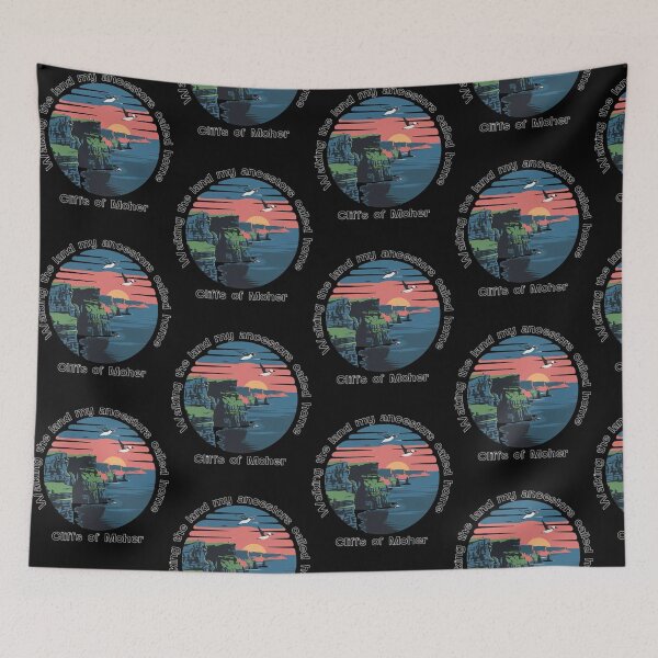 Item preview, Ancestral Walk: Cliffs of Moher, Irish Heritage designed and sold by EwaVerse.