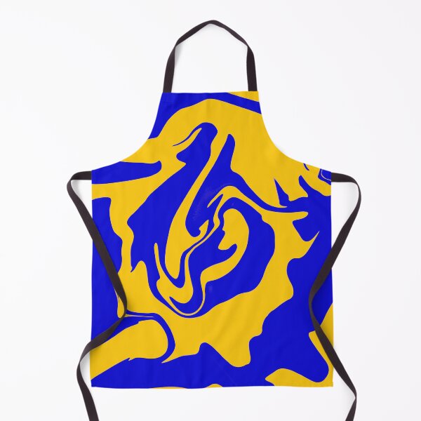 Item preview, Gold & Blue Liquid Swirl designed and sold by rainestore.