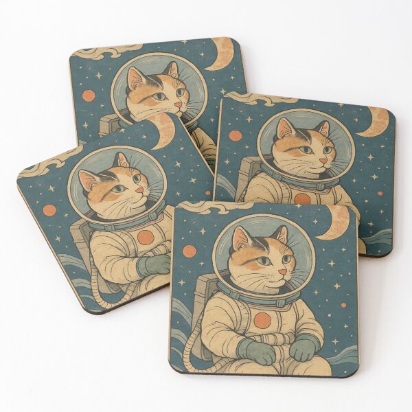 Item preview, Cosmic Catstronaut designed and sold by DiShepherd.