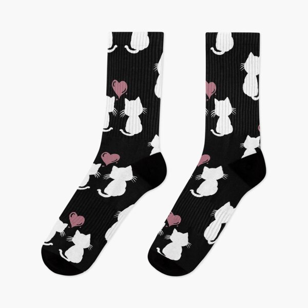 Item preview, Kitten silhouette with heart designed and sold by LiskoDesign.