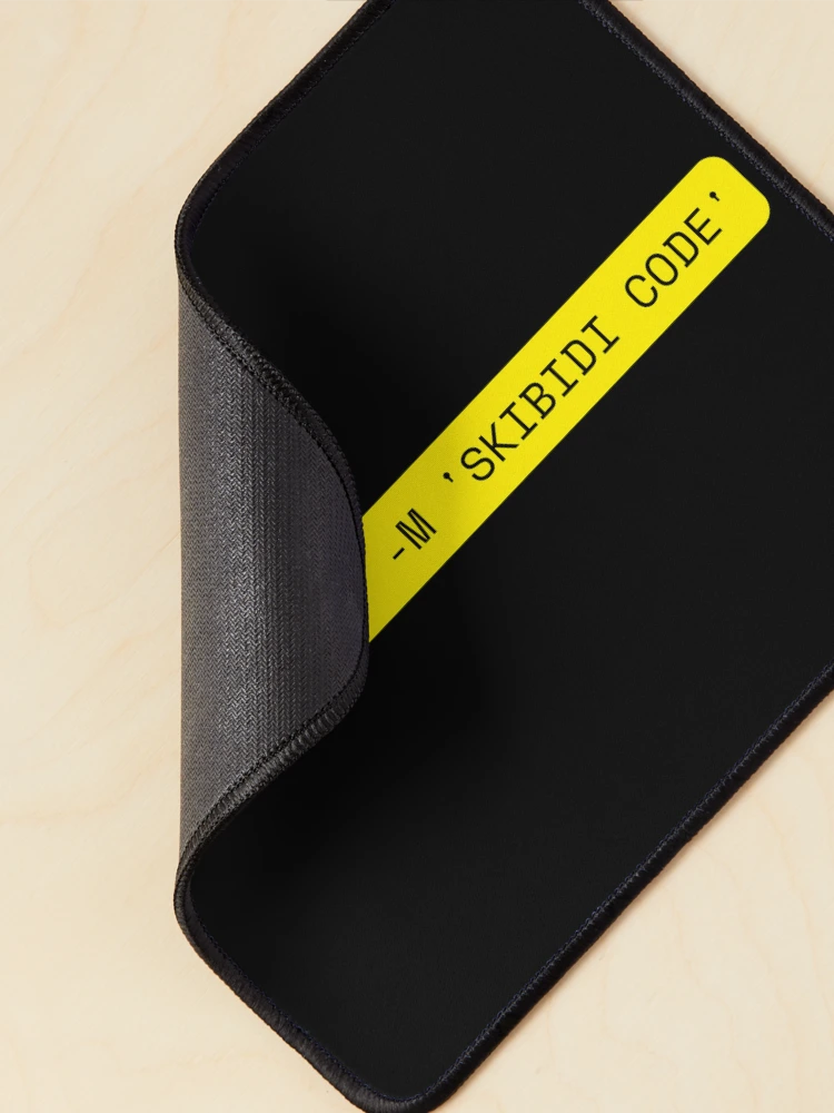 Thumbnail 2 of 5, Mouse Pad, github commit skibidi code. Funny github coding programming joke software engineeringhumor designed and sold by ElixirCraft.