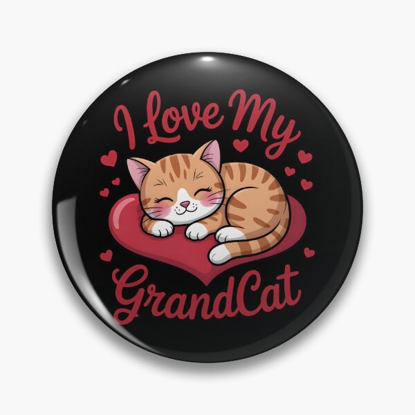 Item preview, I Love My GrandCat – Cute Gift for Grandparents and Pet Lovers designed and sold by Fragy72.
