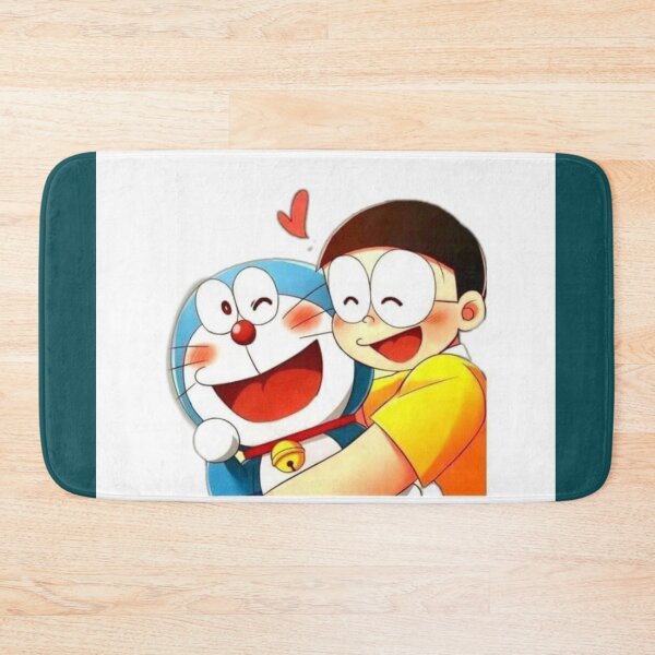 Item preview, cute nobita and doraemon drawing designed and sold by NivyasArtistry.