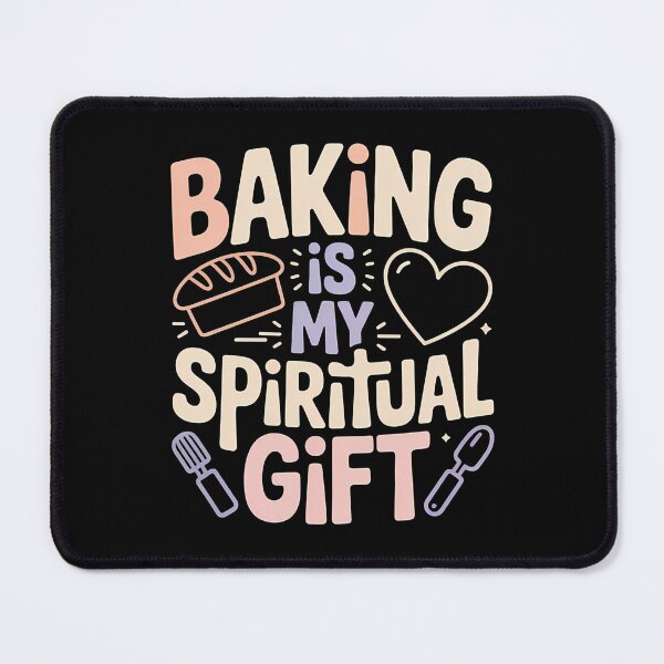 Item preview, Baking Is My Spiritual Gift - The perfect gift for anyone who sees baking as a passion, a joy, and a form of self-expression. designed and sold by ZyziowskyArt.