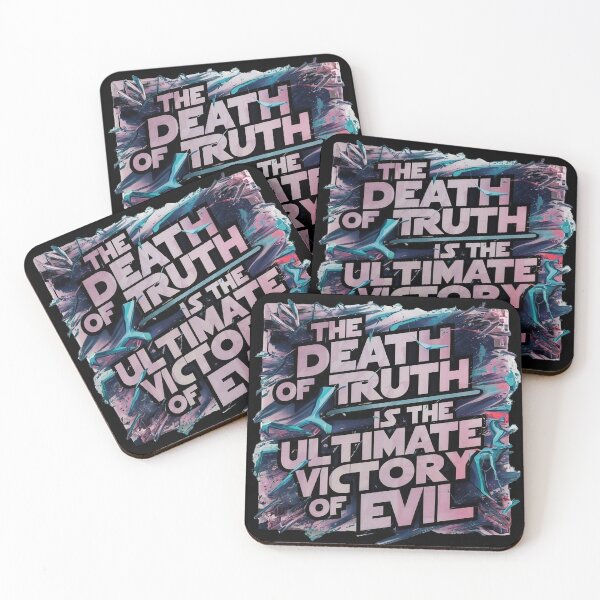 Item preview, The DEATH of TRUTH Ultimate VICTORY of EVIL designed and sold by Sturdust.