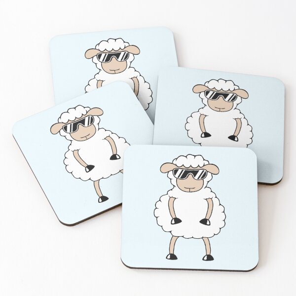 Item preview, Sheep Cool Sunglasses DJ Party Music Club Disco designed and sold by shirt-o-mat.
