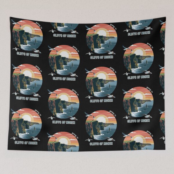 Item preview, Destination: Cliffs of Moher designed and sold by EwaVerse.