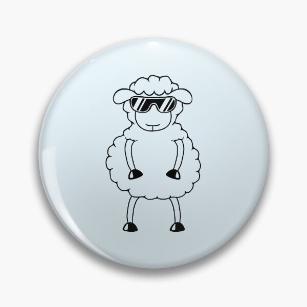 Item preview, Sheep Cool Sunglasses DJ Party Music Club Disco designed and sold by shirt-o-mat.