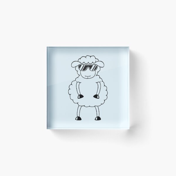 Item preview, Sheep Cool Sunglasses DJ Party Music Club Disco designed and sold by shirt-o-mat.