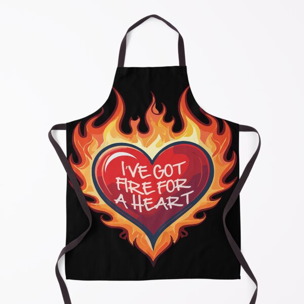 Item preview, Fire for a heart designed and sold by kridel.