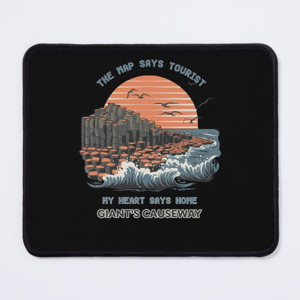 Item preview, Tourist by Map, Home at Giant's Causeway designed and sold by EwaVerse.
