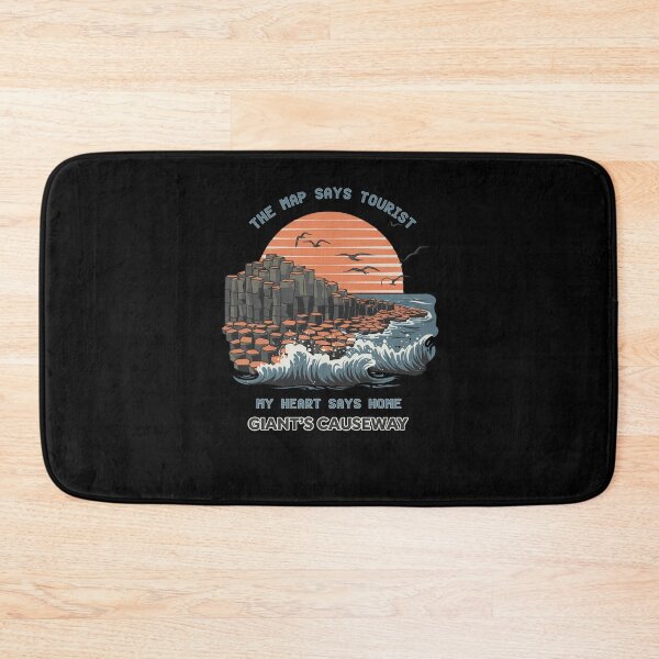 Item preview, Tourist by Map, Home at Giant's Causeway designed and sold by EwaVerse.