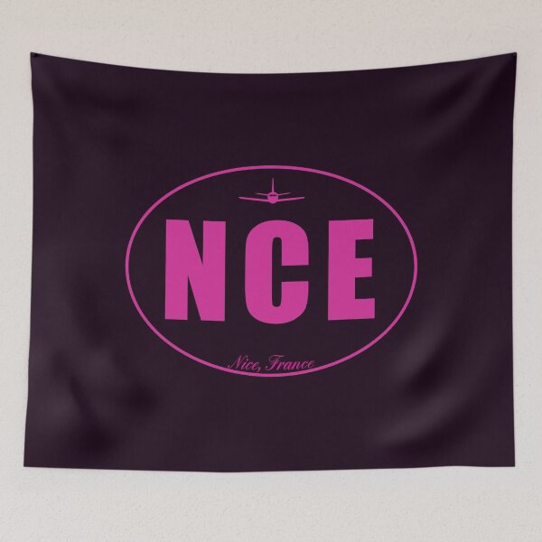 Item preview, NCE Nice France Airport Code designed and sold by Lartheviking.