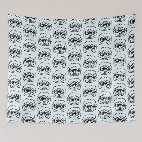 Item preview, Sheep Cool Sunglasses DJ Party Music Club Disco designed and sold by shirt-o-mat.