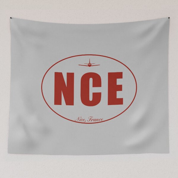 Item preview, NCE Nice France Airport Code designed and sold by Lartheviking.