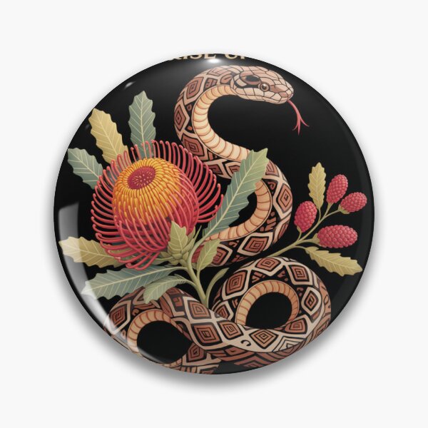 Item preview, Serpiente de Madera Rise Up Banksia Empowerment designed and sold by ThreadCultureAU.