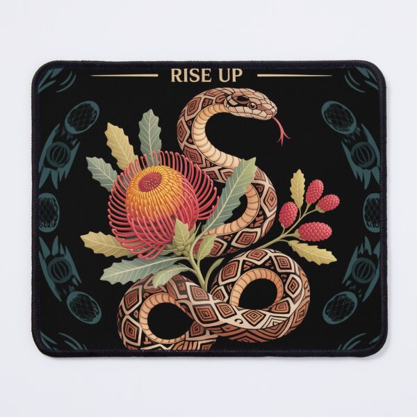 Item preview, Serpiente de Madera Rise Up Banksia Empowerment designed and sold by ThreadCultureAU.