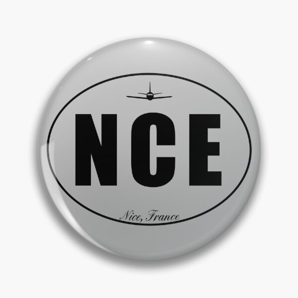 Item preview, NCE Nice France Airport Code designed and sold by Lartheviking.