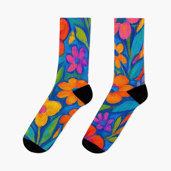 Item preview, Vibrant Flower Pattern Painting designed and sold by alw951.