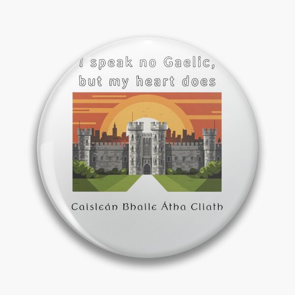 Artikelvorschau, Heart Speaks Gaelic in Dublin entworfen und verkauft von EwaVerse.