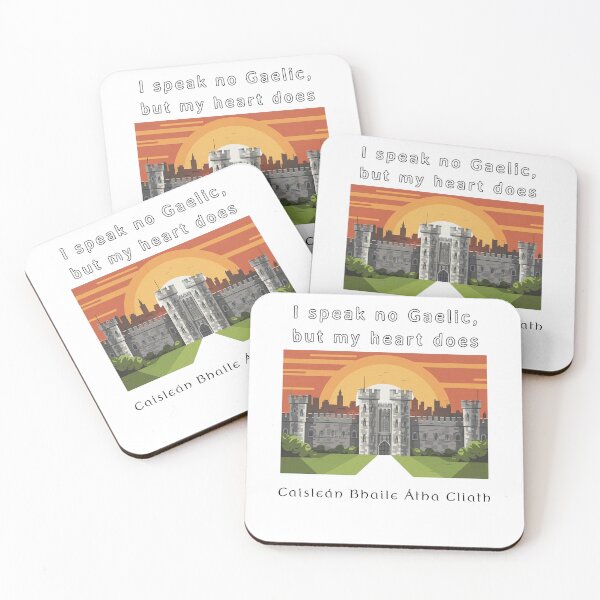 Aperçu de l'œuvre Le cœur parle gaélique à Dublin créée et vendue par EwaVerse.