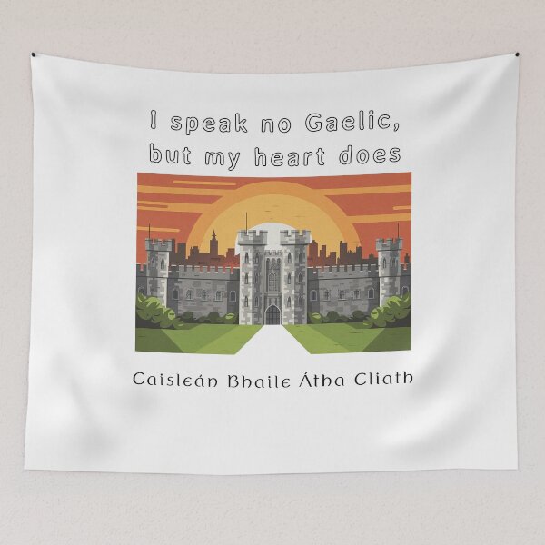 Item preview, Heart Speaks Gaelic at Dublin designed and sold by EwaVerse.