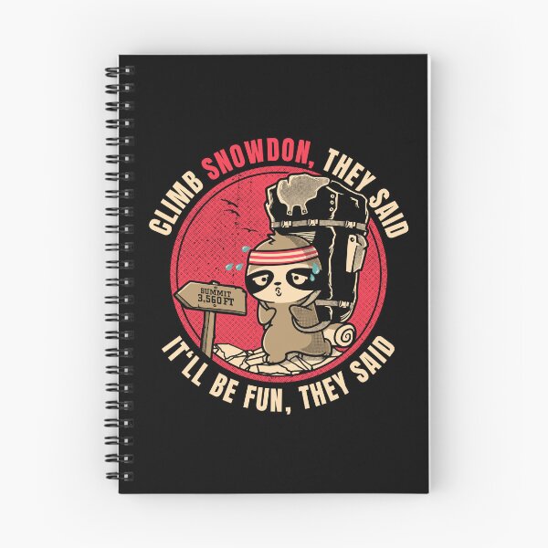 Item preview, Climb Snowdon They Said Funny Hiker designed and sold by LegsMiserable.