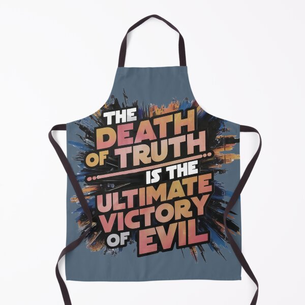 Item preview, DEATH of TRUTH is VICTORY of EVIL designed and sold by Sturdust.