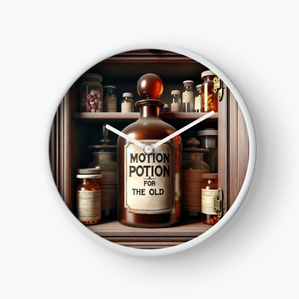 Item preview, Old Potion Bottle In a Medicaine Cabinet designed and sold by Maria Dryfhout.