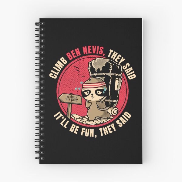 Item preview, Climb Ben Nevis They Said Funny Hiker designed and sold by LegsMiserable.