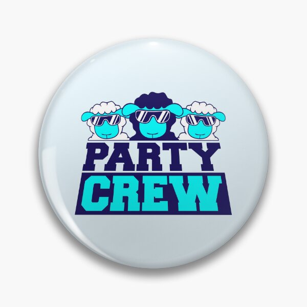 Item preview, 3 Party Crew DJ Sheep Cool Sunglasses Friends Team designed and sold by shirt-o-mat.