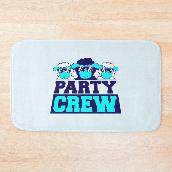 Item preview, 3 Party Crew DJ Sheep Cool Sunglasses Friends Team designed and sold by shirt-o-mat.