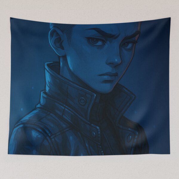 Item preview, Cyber Punk Gal designed and sold by EndOfRainbowArt.