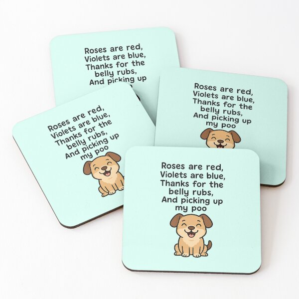 Item preview, Funny Puppy Poem designed and sold by MobAesthetic.