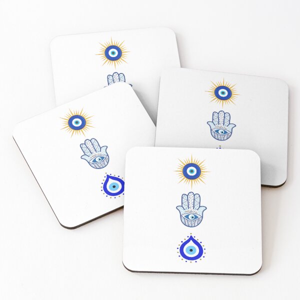 Item preview, Protective Evil Eye Mati – Greek Mati Nazar Amulet Design designed and sold by Olive&Om.