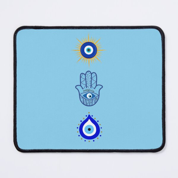 Item preview, Protective Evil Eye Mati – Greek Mati Nazar Amulet Design designed and sold by Olive&Om.