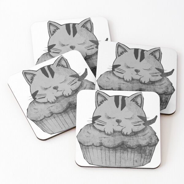 Item preview, Sleeping Cat on Muffin designed and sold by kinpirks.