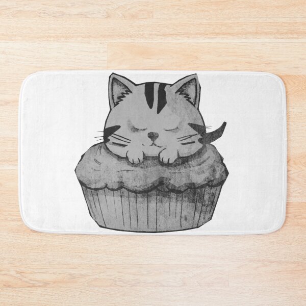 Item preview, Sleeping Cat on Muffin designed and sold by kinpirks.