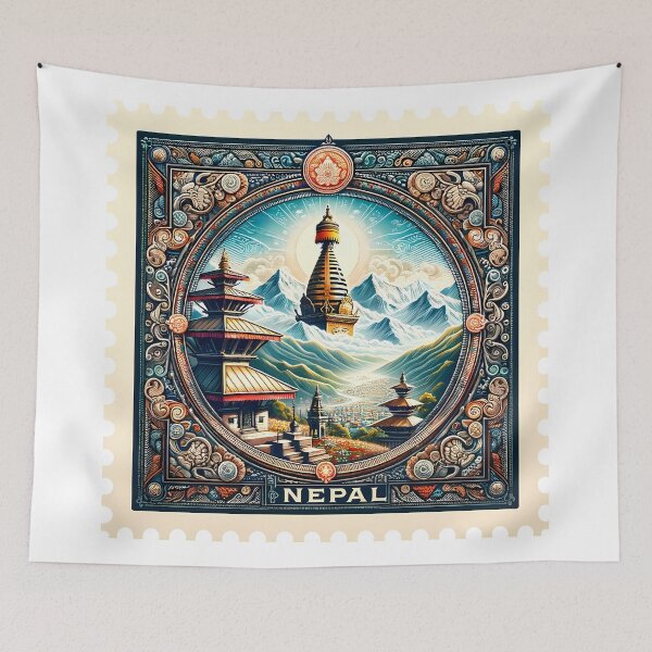 Item preview, Noble Nepal - Stamp designed and sold by StampGPT.