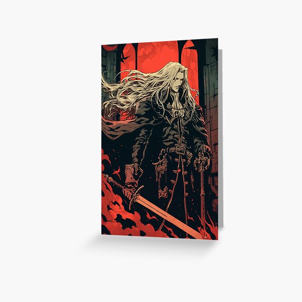 Item preview, Alucard Lord of Darkness Castlevania designed and sold by AnimeArsenalPrints.