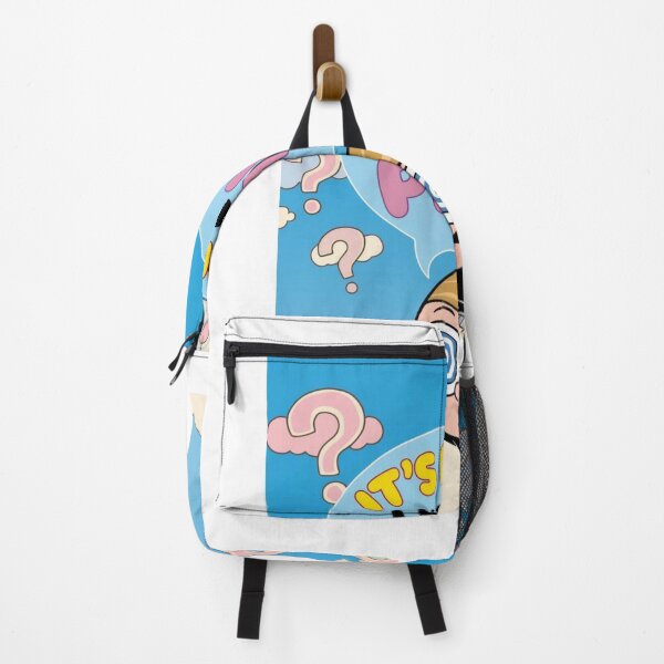 Item preview, Optimistically Delusional – Funny Cute Cartoon Design with Spiraling Eyes & Rainbow Text designed and sold by TheCreativeVLT.