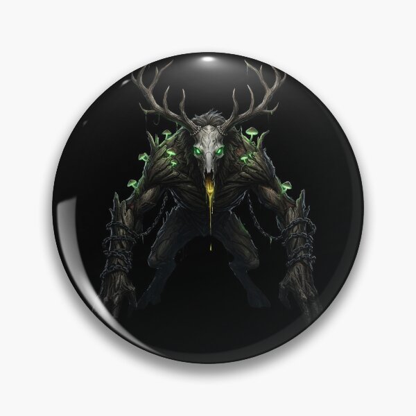 Item preview, Forest Guardian With Glowing Eyes designed and sold by PixCthulhu.