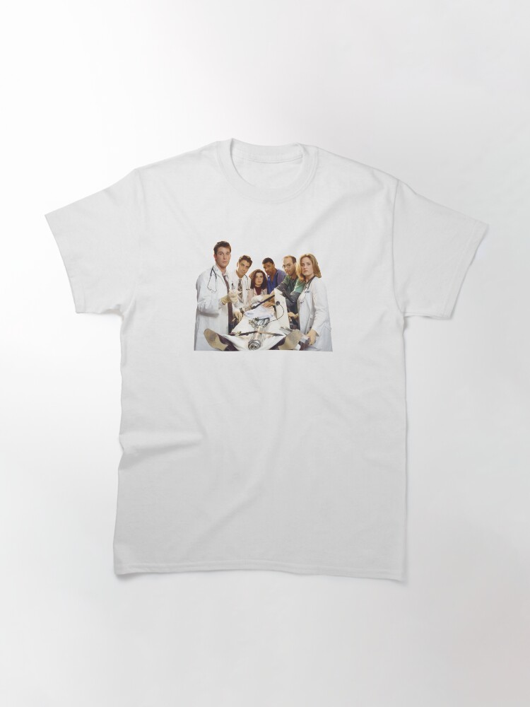 Thumbnail 3 of 7, Classic T-Shirt, ER Original Cast designed and sold by lewiskaty.