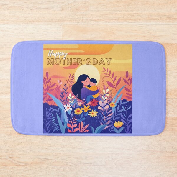 Item preview, Happy Mother's Day - Blue version designed and sold by Sototos® ⭐⭐⭐⭐⭐.