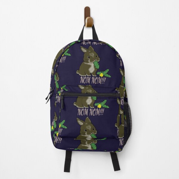 Aperçu de l'œuvre Rex Rabbit mange des pissenlits Nom Nom créée et vendue par LiskoDesign.